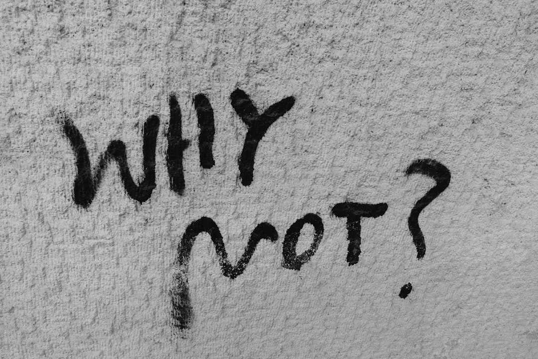 Thought-provoking questions background